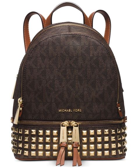 michael kors mens studded backpack|Michael Kors Backpack sale clearance.